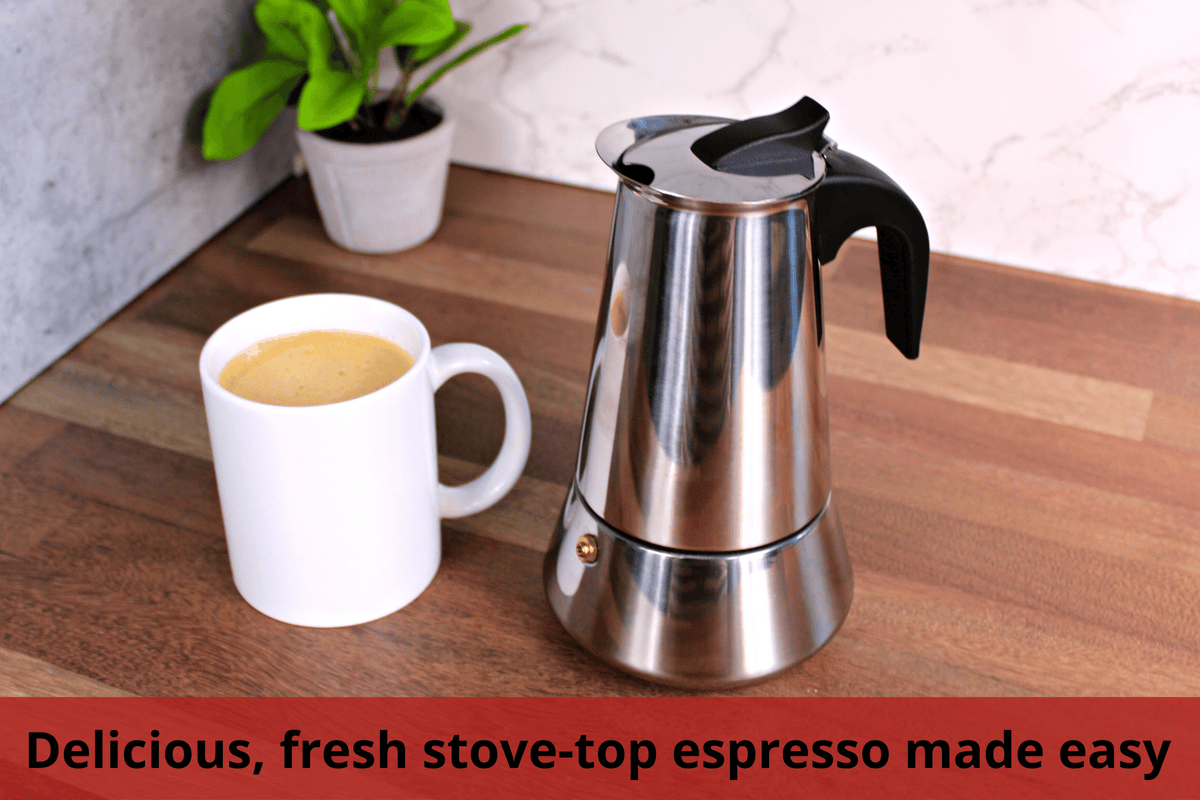 Stovetop Espresso Maker – Brave Coffee & Tea