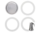 Stove-top espresso makers silicone gaskets & filter