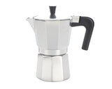 Stove-top aluminum espresso maker